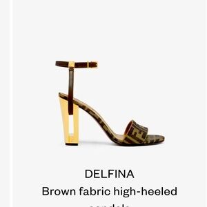 Fendi Delfina Heels